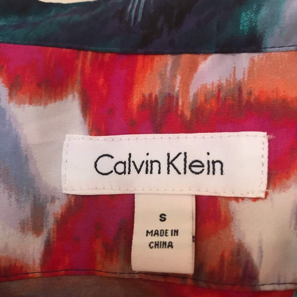 Calvin Klein Button Down Blouse - image 4